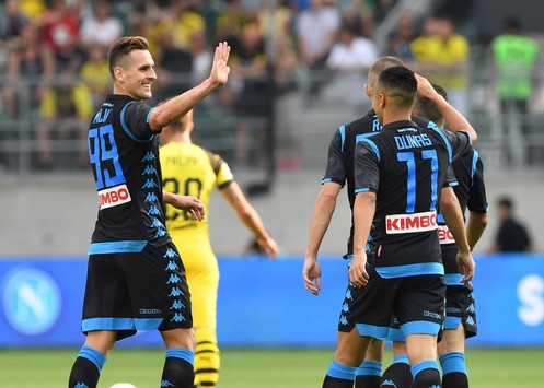 Amichevoli: Borussia Dortmund - Napoli (1-3) - 07/08/2018