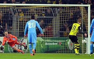 Champions League: Borussia Dortmund - Napoli (3-1) - marted 26 novembre 2013