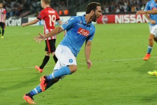 Champions League: Napoli - Athletic Bilbao (1-1) - marted 19 agosto 2014