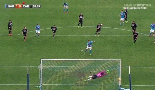 Serie A: Napoli - Carpi (1-0) - domenica 7 febbraio 2016