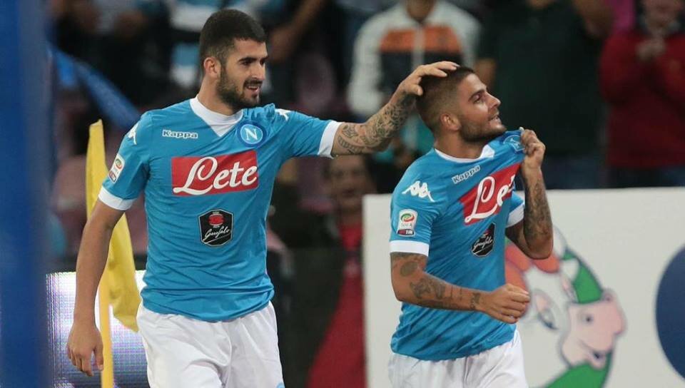 Serie A: Napoli - Lazio (5-0) - domenica 20 settembre 2015