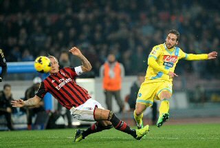 Serie A: Napoli - Milan (3-1) - 08/02/2014