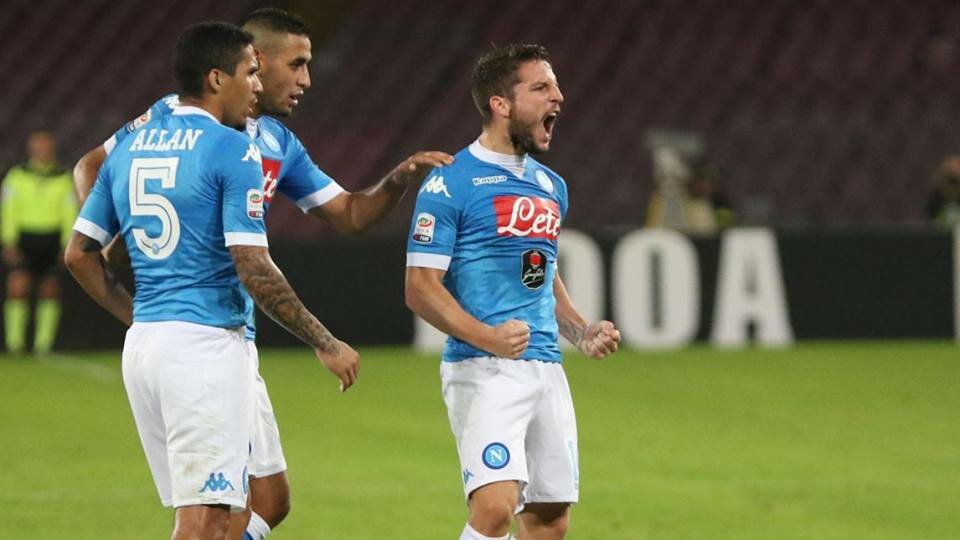 Serie A: Napoli - Palermo (2-0) - mercoled 28 ottobre 2015