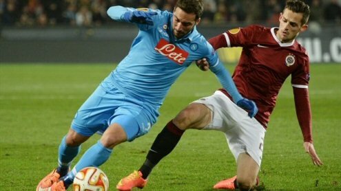 Europa League: Sparta Praga - Napoli (0-0) - 27/11/2014